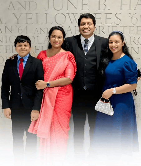 Pastor and family